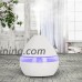SoadSight YRD Tech Anti Dry Atomization Humidifier Cool Mist Humidifier Adjustable Mist Levels Automatic Humidifiers For Home Bedroom Office Air Humidifier Changing Light Color Automatically (White) - B07F1BGSV4
